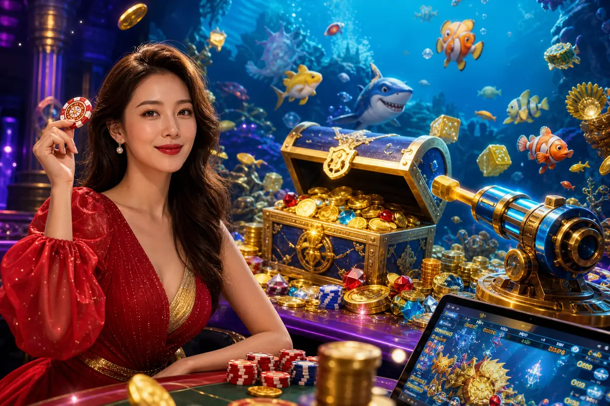 klpj161 Royal Fishing skrin permainan tembak ikan